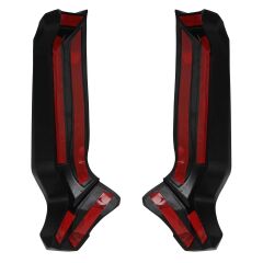 GP Kompozit Honda Forza 250 2021-2025 Uyumlu Alt Bacak Koruma Siyah