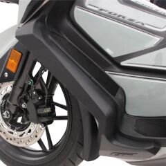 GP Kompozit Honda Forza 250 2021-2025 Uyumlu Alt Bacak Koruma Siyah