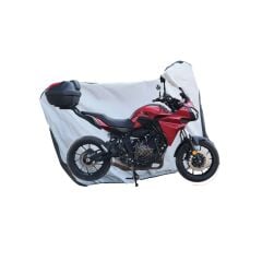 GP Kompozit Universal Orta Boy Motosiklet Brandası Gri