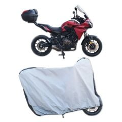 GP Kompozit Universal Orta Boy Motosiklet Brandası Gri