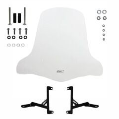 GP Kompozit Scooter Universal Elcikli Ön Cam Şeffaf 59 cm