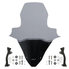 GP Kompozit Honda PCX 125 / 150 2021-2024 Uyumlu Elcikli Ön Cam Füme