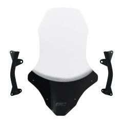 GP Kompozit Honda PCX 125 2021-2024 Uyumlu Ön Tur Camı Şeffaf