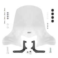 GP Kompozit Honda Dio 2021-2025 Uyumlu Ön Cam Şeffaf 58 cm