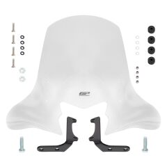 GP Kompozit TVS Jupiter 110/125 2023-2024 Uyumlu Ön Cam Şeffaf