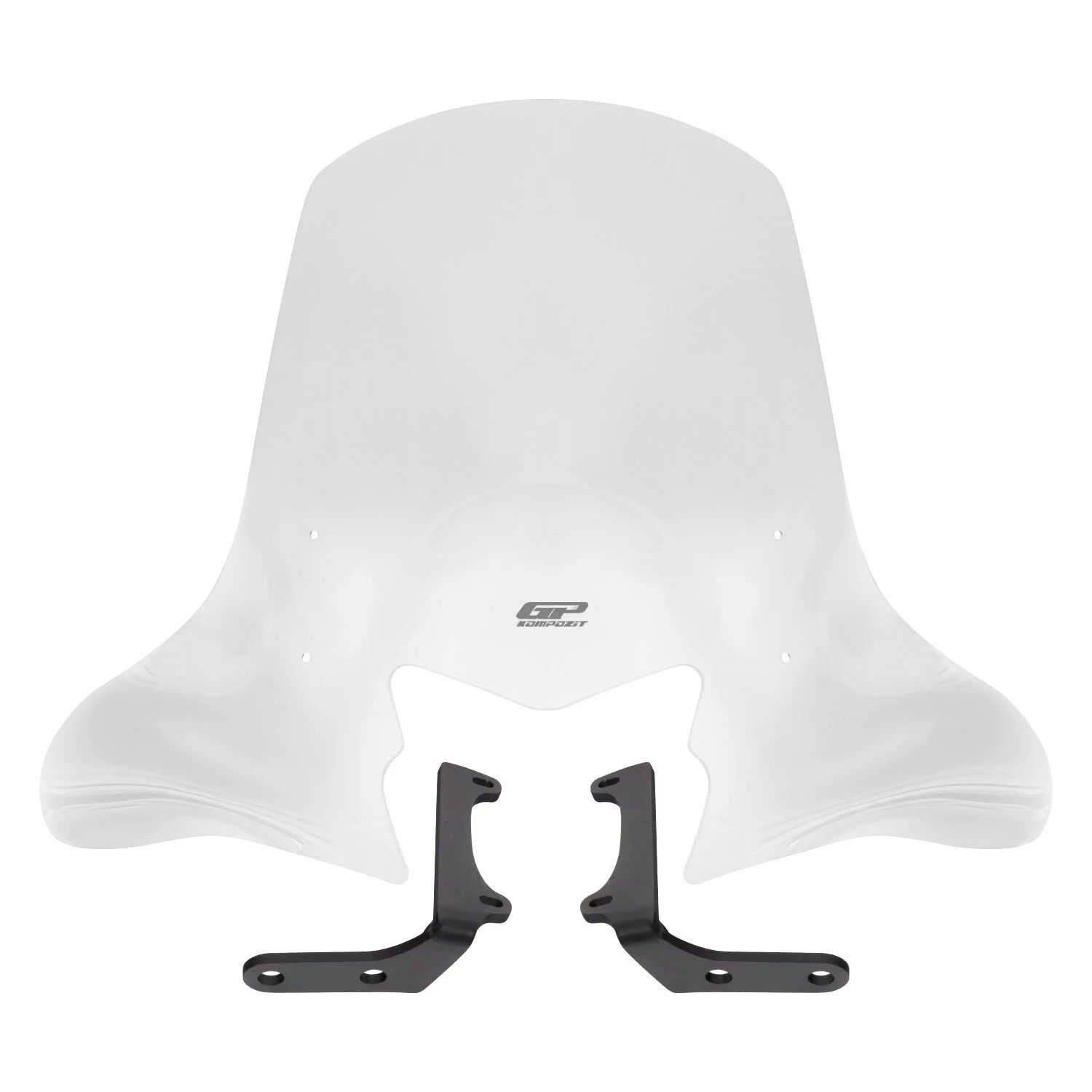 GP Kompozit TVS Jupiter 110/125 2023-2024 Uyumlu Ön Cam Şeffaf