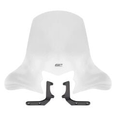 GP Kompozit TVS Jupiter 110/125 2023-2024 Uyumlu Ön Cam Şeffaf