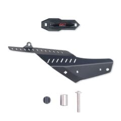 GP Kompozit Honda NX 500 2025 Uyumlu Egzoz Koruma Kapağı Siyah