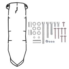 GP Kompozit Yamaha NMAX 125 / 155 2025 Uyumlu Motor Koruma Demiri Siyah