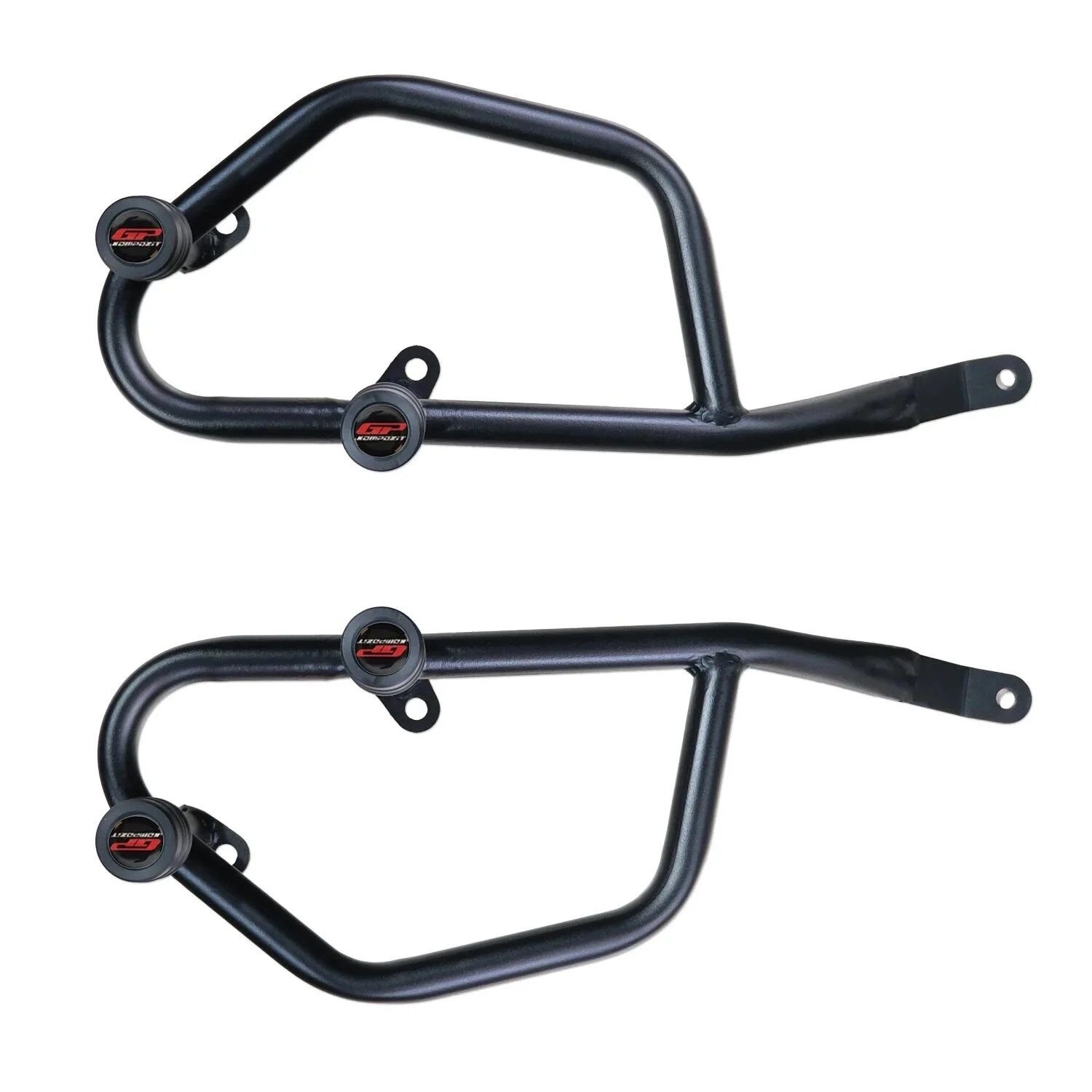 GP Kompozit TVS Apache RTR 200 2022-2024 Uyumlu Motor Koruma Demiri Siyah