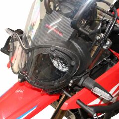 GP Kompozit Honda CRF250 Rally / CRF300 Rally 2017-2025 Uyumlu Far Koruma Siyah