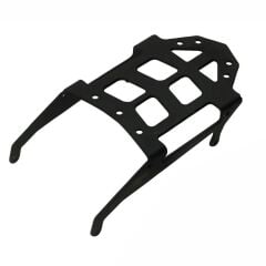 GP Kompozit Honda CRF250L / CRF250 Rally 2021-2025 Uyumlu Çanta Demiri Siyah