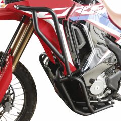 GP Kompozit Honda CRF250 Rally 2023-2025 Uyumlu Motor Koruma Demiri Seti Siyah