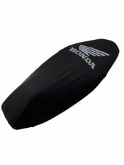 Honda Pcx Uyumlu Koltuk Kılıfı Siyah-Beyaz Baskılı