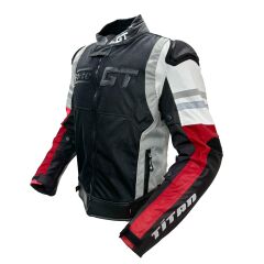 Forte GT Titan CE Sertifikalı Racing Motosiklet Montu Kırmızı