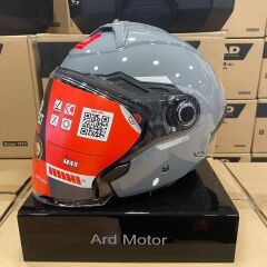 MT Cosmo SV Solid A2 Nardo Gri Açık Kask