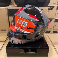 MT Genesis SV Atempo B15 Parlak Çene Açılır Motosiklet Kaskı