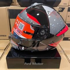 MT Genesis SV Atempo B15 Parlak Çene Açılır Motosiklet Kaskı