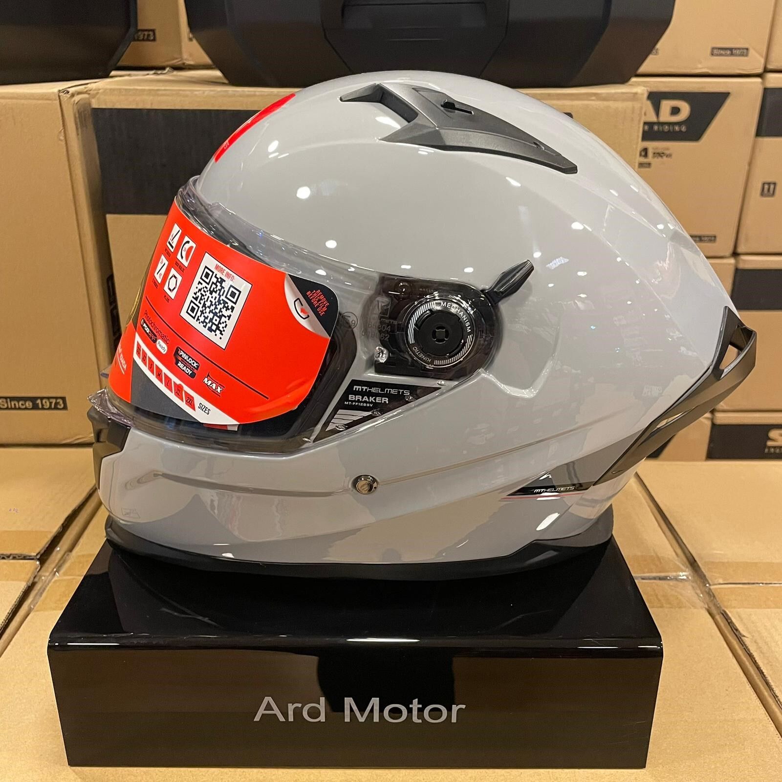 MT BRAKER SV SOLİD A12 PARLAK NARDO GRİ