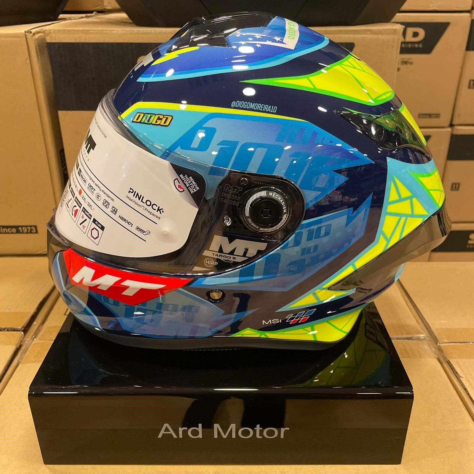 MT TARGO S DIOGO MOREIRA C7 PARLAK KASK