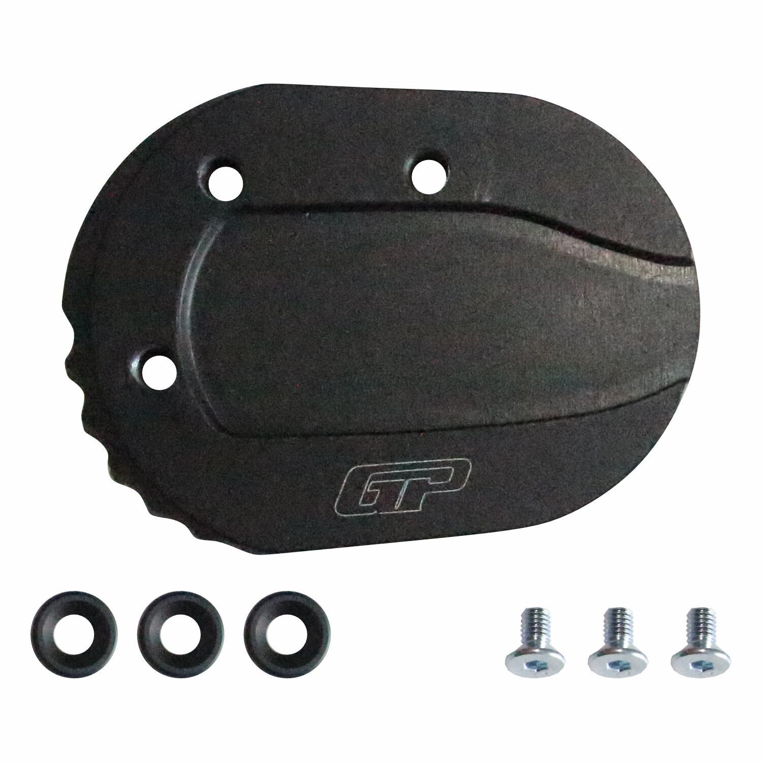 GP Kompozit Honda Forza 250 2023-2025 Uyumlu Ayak Genişletme Siyah