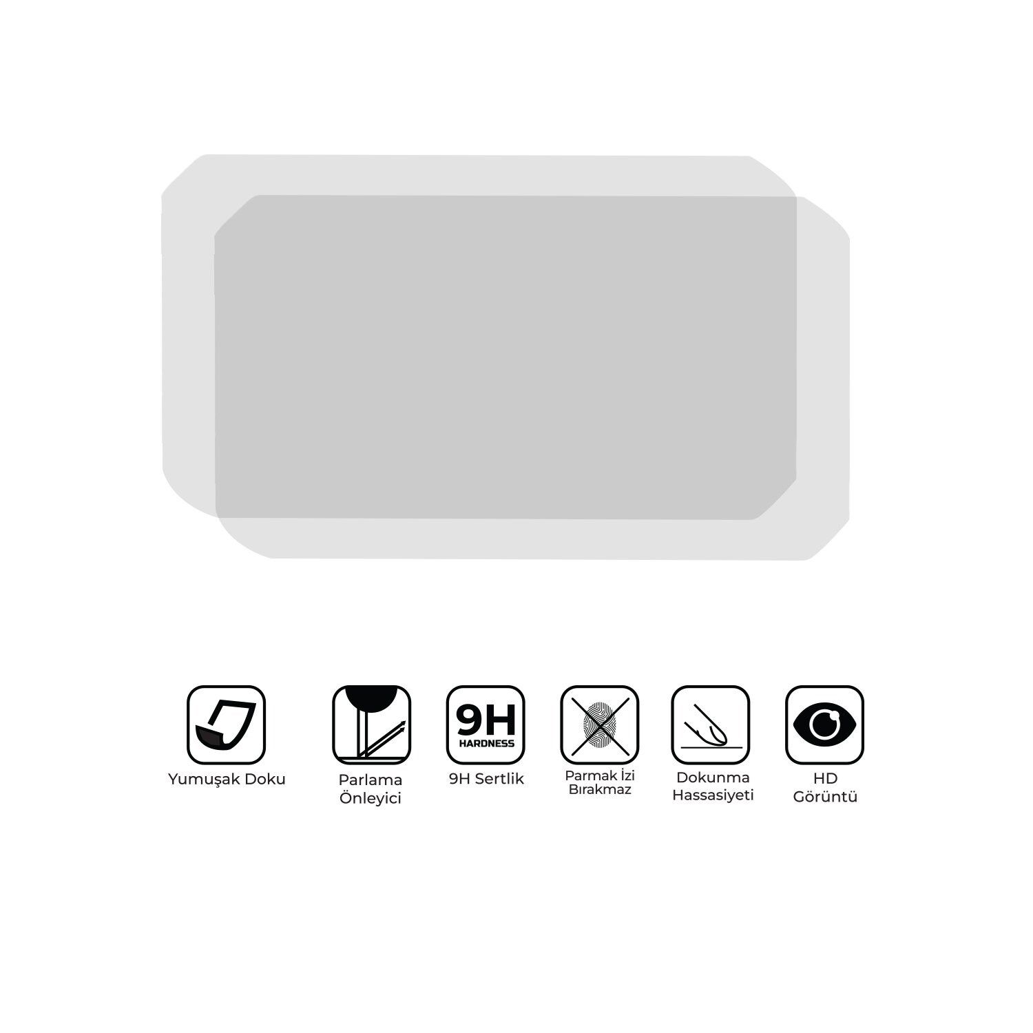 GP Kompozit Honda ADV 350 2025 Uyumlu Motosiklet Ekran Koruyucu Şeffaf