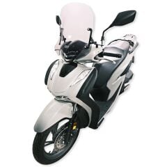 GP Kompozit Honda SH 125 2024-2025 Uyumlu Bacak Koruma Siyah