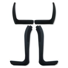 GP Kompozit Honda SH 125 2024-2025 Uyumlu Bacak Koruma Siyah