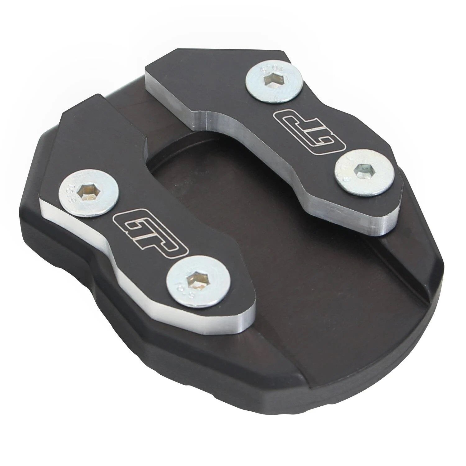 GP Kompozit Yamaha NMAX 125 / 155 2015-2025 Uyumlu Ayak Genişletme Siyah