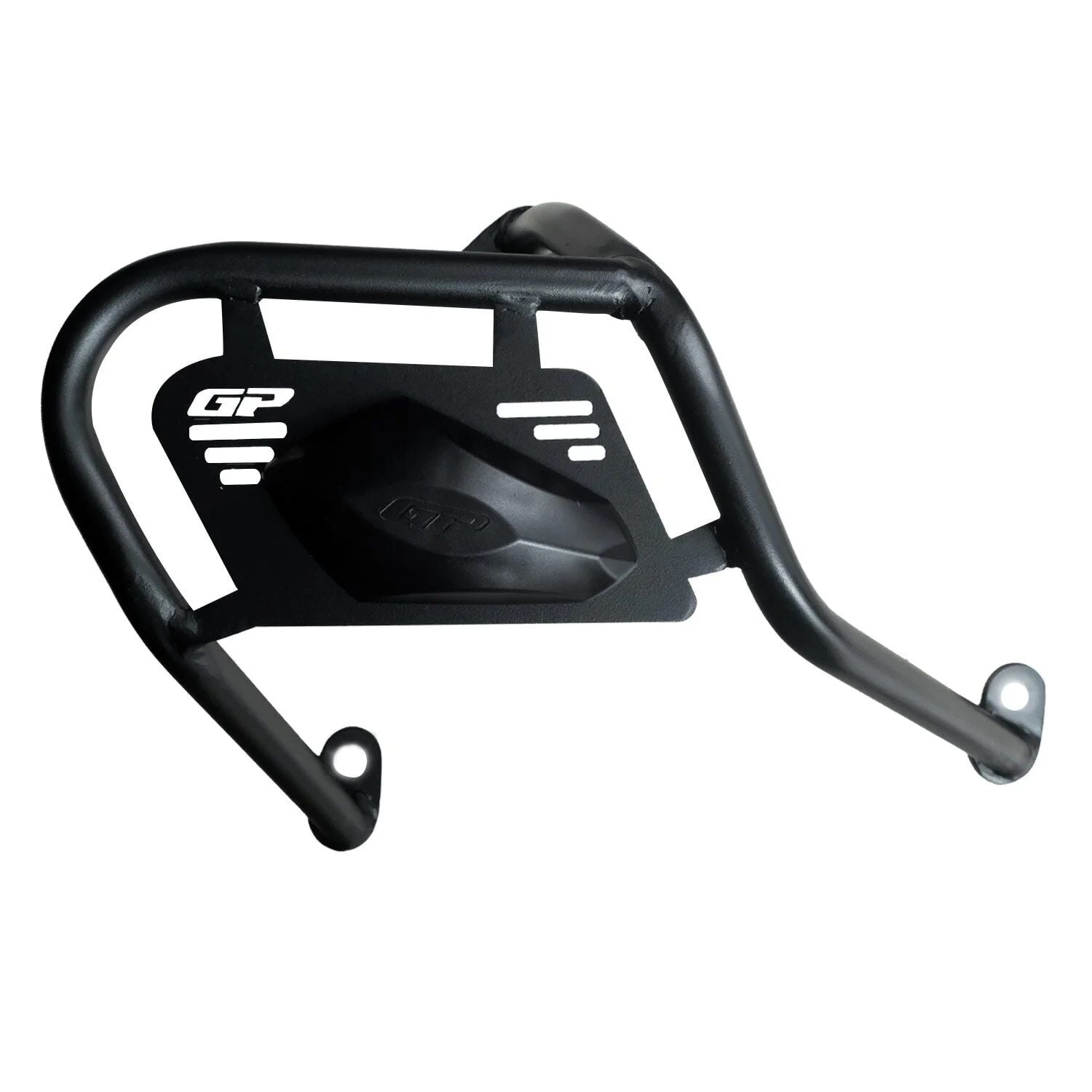 GP Kompozit Yamaha XMAX 250-400 2025 Uyumlu Kapaklı Egzoz Koruma Demiri Siyah