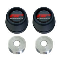 GP Kompozit Honda Forza 250 2018-2025 Uyumlu Ön Aks Koruma Takozu Siyah