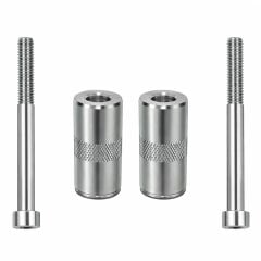 GP Kompozit Honda ADV 350 2023-2025 Uyumlu Sis Farı Bağlantı Aparatı Gri