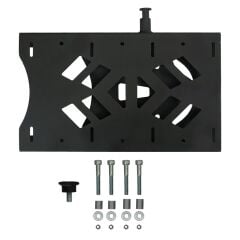 GP Kompozit Honda Dio 2021-2025 Uyumlu Pratik Tak-Çıkar Kızaklı Arka Çanta Demiri Siyah