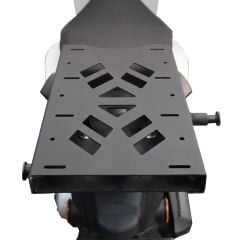 GP Kompozit Honda Dio 2021-2025 Uyumlu Pratik Tak-Çıkar Kızaklı Arka Çanta Demiri Siyah