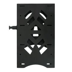 GP Kompozit Honda Dio 2021-2025 Uyumlu Pratik Tak-Çıkar Kızaklı Arka Çanta Demiri Siyah