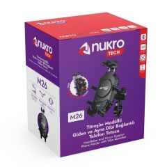 Nukrotech M26 Titreşim Modüllü Telefon Tutucu 1