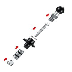 17mm Toplu Çatal Bağlantı Adaptörü