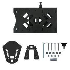 GP Kompozit Honda SH 125 2024-2025 Uyumlu Pratik Tak-Çıkar Kızaklı Arka Çanta Demiri Siyah