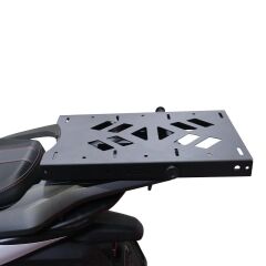 GP Kompozit Honda SH 125 2024-2025 Uyumlu Pratik Tak-Çıkar Kızaklı Arka Çanta Demiri Siyah