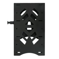 GP Kompozit Honda SH 125 2024-2025 Uyumlu Pratik Tak-Çıkar Kızaklı Arka Çanta Demiri Siyah