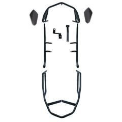 GP Kompozit Honda SH 125 2024-2025 Uyumlu Motor Koruma Demiri Siyah