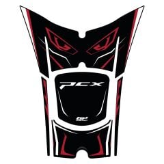 GP Kompozit Honda PCX 125 / 150 2025-2026 Uyumlu Tank Pad Kırmızı