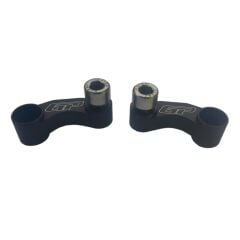 GP Kompozit Yamaha NMAX 125 / 155 2015-2026 Uyumlu Ayna Genişletme Siyah