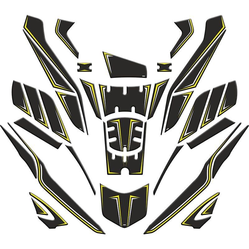 HONDA PCX 2025 UYUMLU TANK PAD SET 006