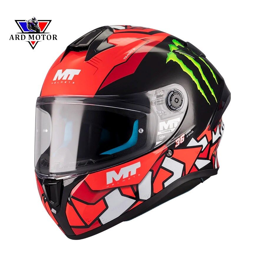 MT TARGO S PIQUERAS B5 PARLAK KASK 1