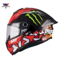 MT TARGO S PIQUERAS B5 PARLAK KASK 1