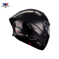 Mt Thunder 4 Sv Puree A1 Parlak Siyah Kapalı Kask