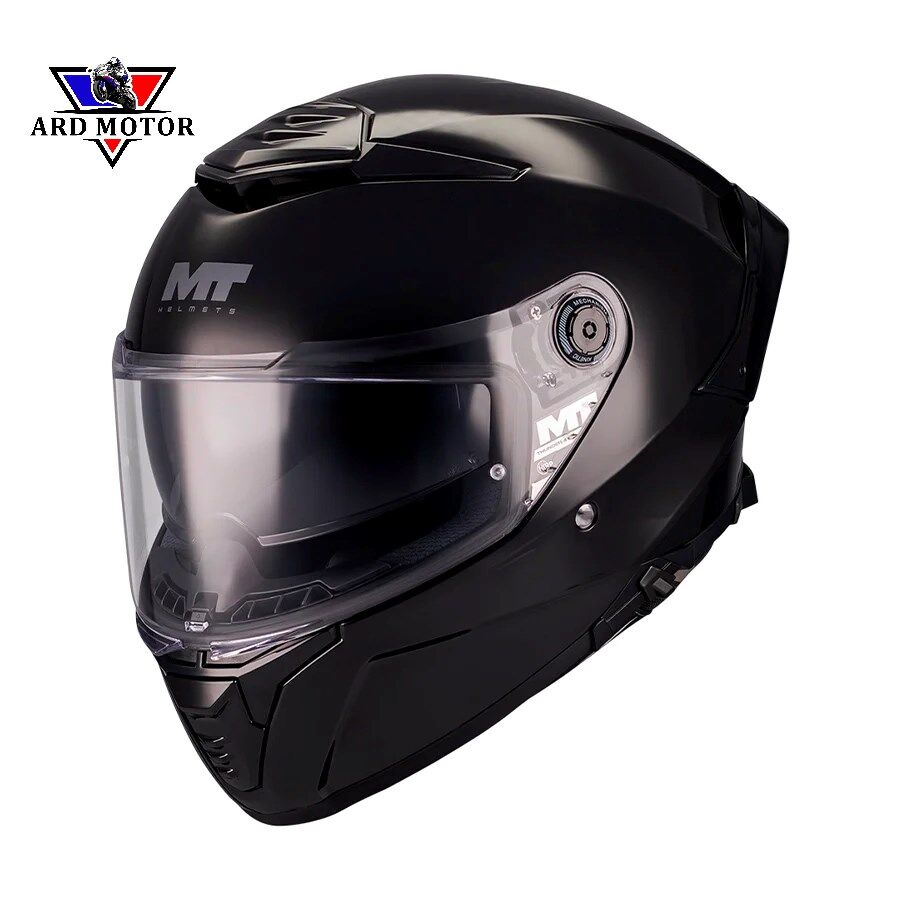 Mt Thunder 4 Sv Puree A1 Parlak Siyah Kapalı Kask