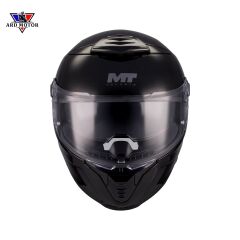 Mt Thunder 4 Sv Puree A1 Parlak Siyah Kapalı Kask
