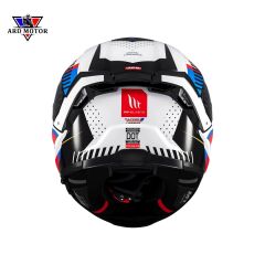 MT HELMETS THUNDER 4 SV LUMINENCE A7 PARLAK KAPALI KASK